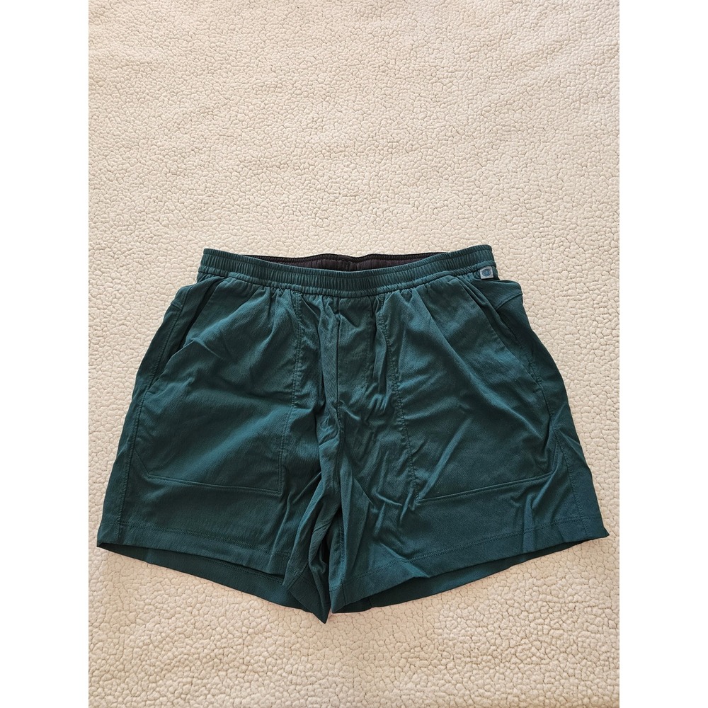 Lululemon Mens 5 Inch Inseam Shorts Dark Green Size Large